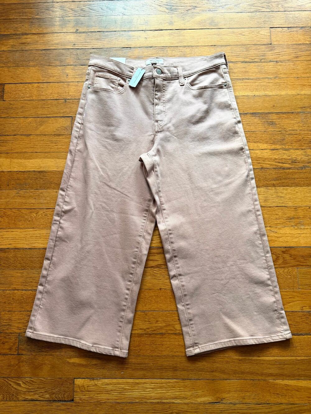 BANANA REPUBLIC ’Wide Leg Cropped Jean’ sz 32/14 Petite (NWT)